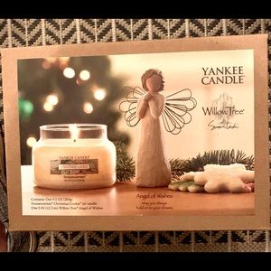 Willow Tree Angel of Wishes / Yankee Candle Set